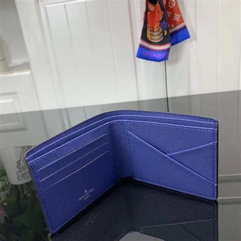 louis vuitton wallet blue